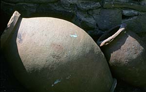Old urns at Sioni Ateni