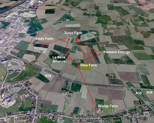 Belgium, Ypres, St Jean, Wieltje